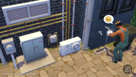 electric utility box sims 4|Home Improvements CC Pack .